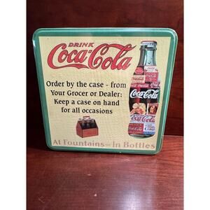 NIP Coca Cola COKE Jigsaw Puzzle in Collectible Tin Box 500 Pieces Bottle Shaped